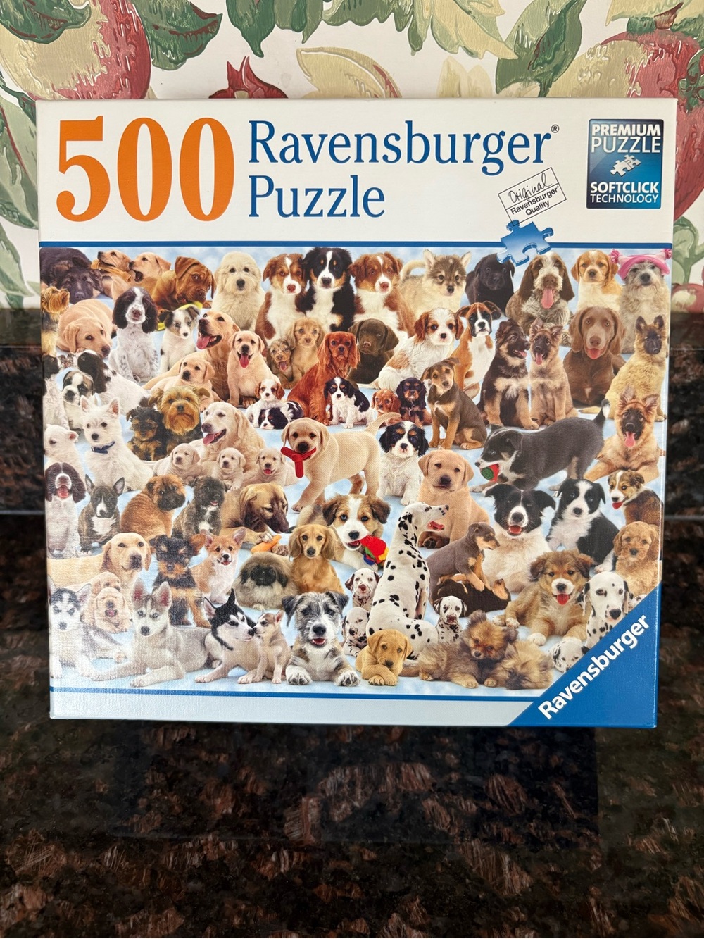 Puppies Ravensburger Puzzle for a dog lover!!